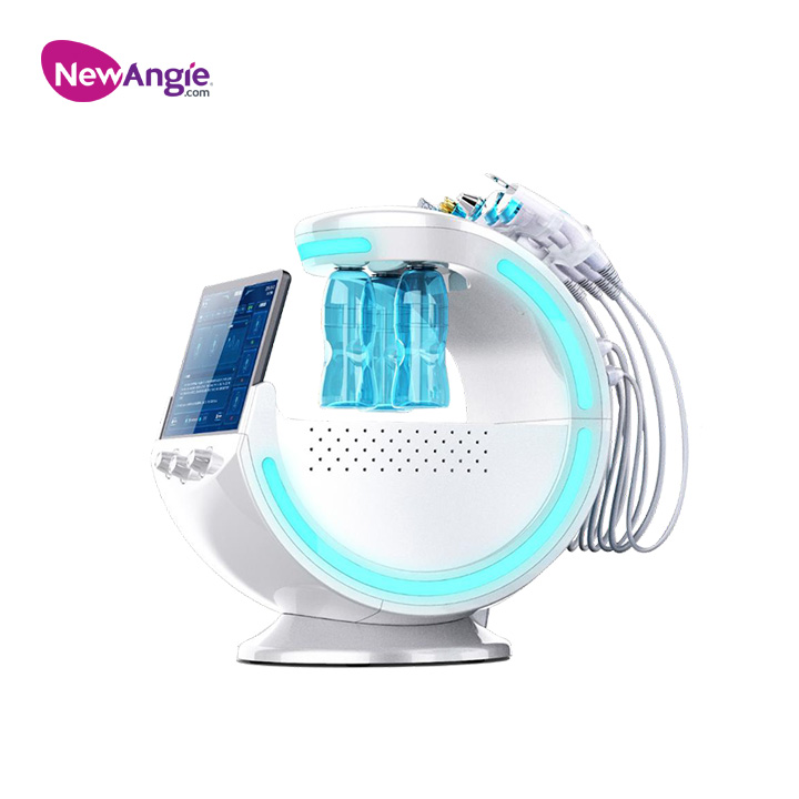 Portable Aqua Peel Oxygen Facial Machine for Deep Cleaning Skin Tightening H4