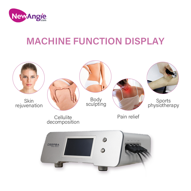 Portable Slimming Physical Therapy Aesthetics Machine RF CET RET 448khz Remove Visceral Fat Tighten Skin 45° Constant Temperature Fever Therapy RF315