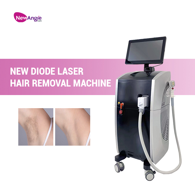 Diode Laser Hair Removal Machine 808nm Triple Wavelength for Sale