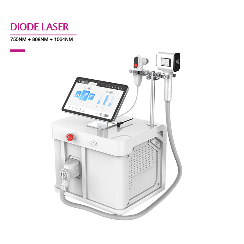 Manufacturer 755 808 1064 Diode Laser Hair Removal Machine for Sale