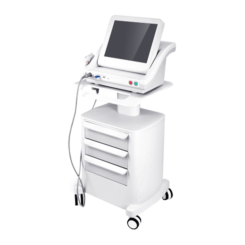 Beauty Salon Using Wrinkle Removal Facial Lifting 3D HIFU Machine for Skin Care