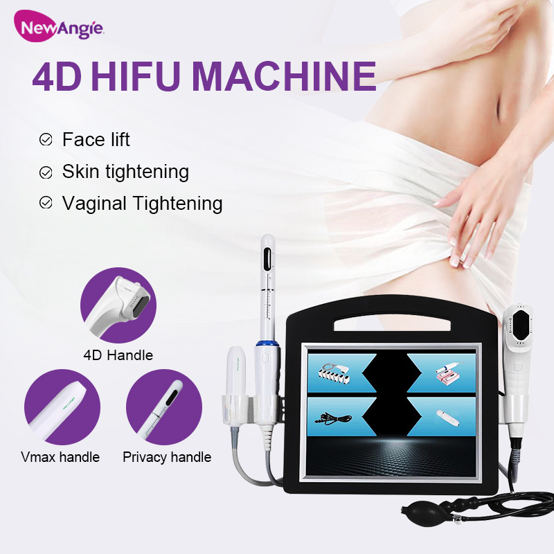  4D hifu machine 3 in 1 face lifting body slimming vagianl tightening 