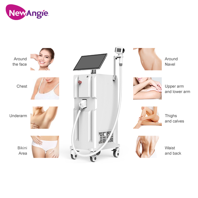 Painless Hair Removal Machine All Skin Types Laser Hair Removal Machine for Hair Removal Laser price